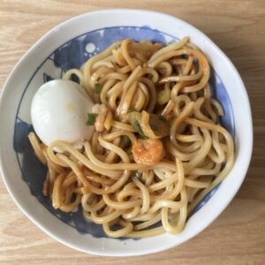 日清海老まぜそばの写真