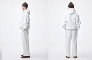 GUヘビーウエイトスエット上下の写真